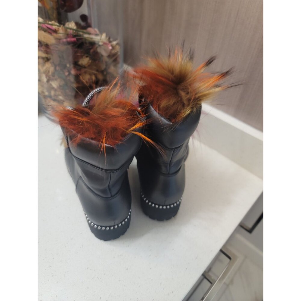 CECELIA New York Women's Black Trekker Boots 8.5 M New - Picture 3 of 13